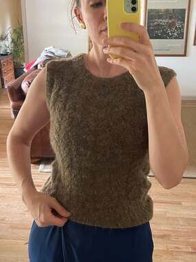 Boii Hirse Wool Alpaca Sweater Vest